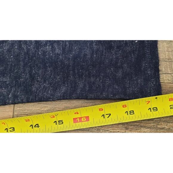 Velvet by Graham & Spencer Dress Women Small Soft Jersey Knit Blue Knee Length - Picture 8 of 9